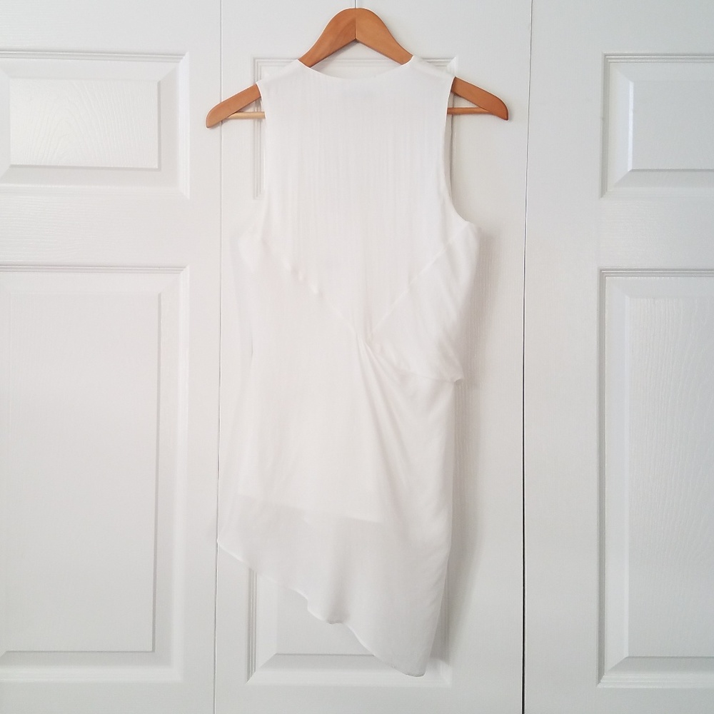 HELMUT LANG Soft Shroud Overlap Sleeveless Top NWT - Picture 6 of 8